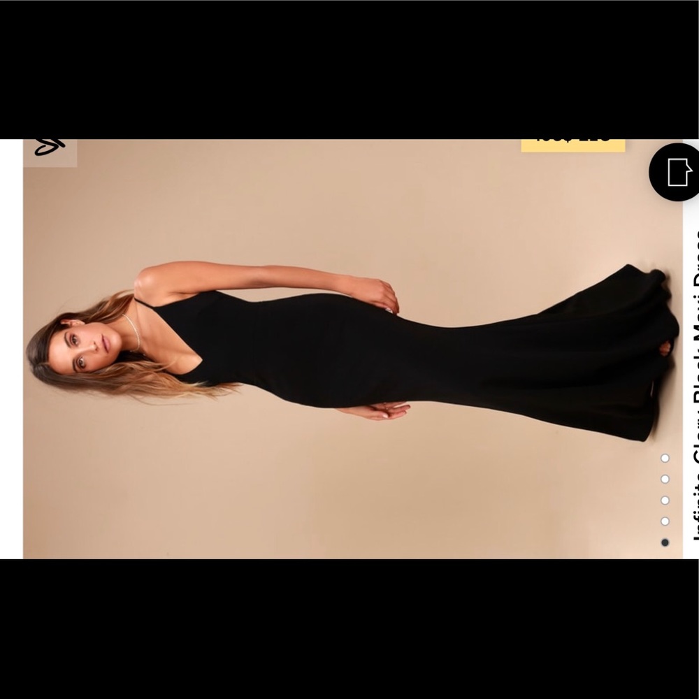 Lulus infinite glory maxi dress